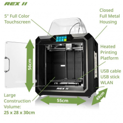 Imprimante 3D WIFI REX II