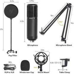 Kit microphone XLR vocal studio
