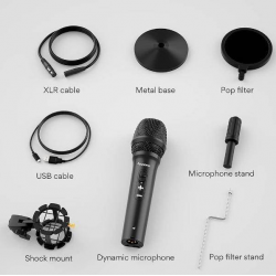 Microphone zéro latence USB/XLR