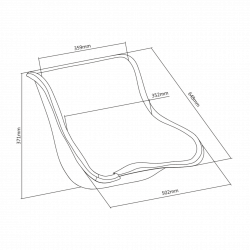 NitroKart – FiberGlass Bucket Seat (Taille M/L)