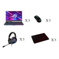 Pack pour 5 GAMING ASUS ROG PC Portables