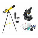 Kit Télescope + Microscope NATIONAL GEOGRAPHIC pour Débutants