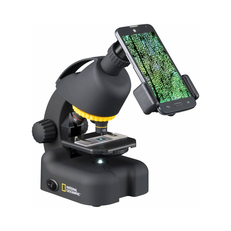 Microscope professionnel portable HD 2000X, système d'éclairage pour  touristes, support pour smartphone, expérience scientifique, cadeau