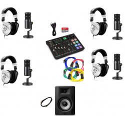 WebRadio Rodecaster Pro Classique avec microphones de table