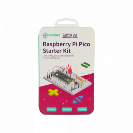 ELECFREAKS Raspberry Pi Pico Starter Kit
(without pico board)