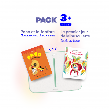 Pack console Bugali & livres pour les plus petits (3+)