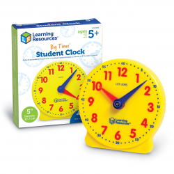 Horloge d'apprentissage pour les élèves Big Time™