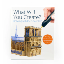 Livre de projets "What Will You Create?" 3D DOODLER