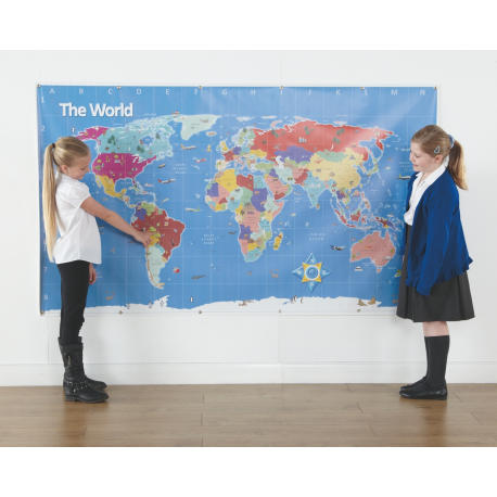 Bee-bot tapis carte du monde