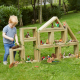 Construisez un site en blocs de bois