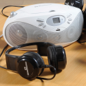 Lecteur CD Easi Listener avec 6 casques Easi-Headphones