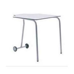 Table pour étudiant 180° mobile et pliable en bois compact 53 cm Zioxi