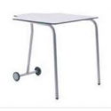 Table pour étudiant 180° mobile et pliable en bois compact 59 cm Zioxi