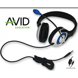 Pack Education de12 casques Audio AVID AE-55 USB