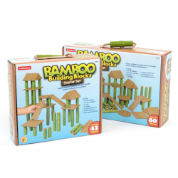 Blocs de construction en bambou
